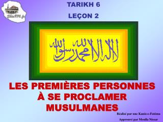 TARIKH 6 LE ÇON 2
