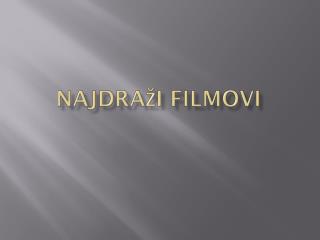 Najdraži filmovi