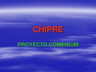 CHIPRE