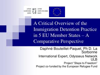 Daphné Bouteillet-Paquet, Ph D. La Sorbonne International Expert, Odysseus Network ULB