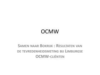 OCMW