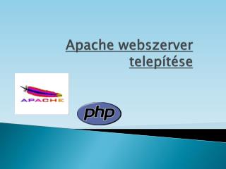 Apache webszerver telepítése