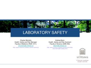 LABORATORY SAFETY