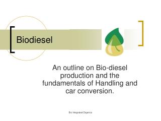 Biodiesel