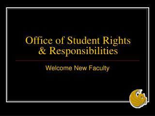 Office of Student Rights &amp; Responsibilities