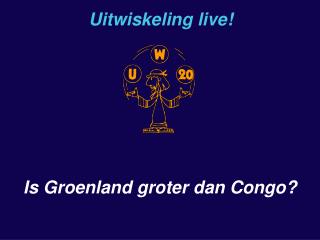 Is Groenland groter dan Congo?