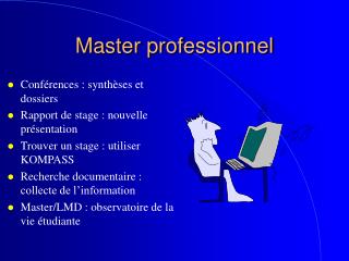 Master professionnel