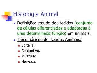 Histologia Animal