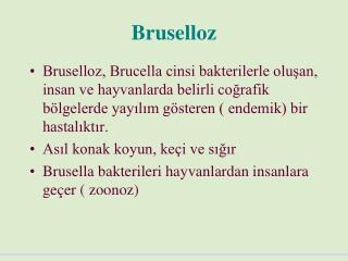 Bruselloz