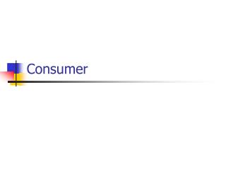 Consumer
