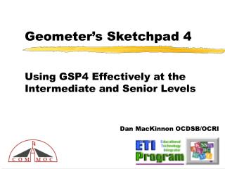 Geometer’s Sketchpad 4