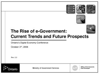 The Rise of e-Government: Current Trends and Future Prospects