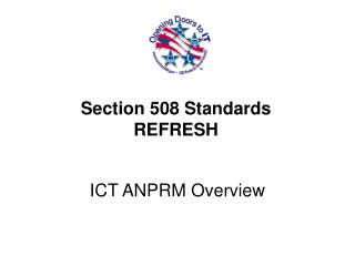 Section 508 Standards REFRESH