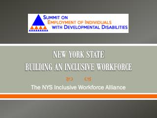 NEW YORK STATE BUILDING AN INCLUSIVE WORKFORCE
