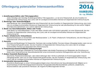 1. Anstellungsverhältnis oder Führungsposition