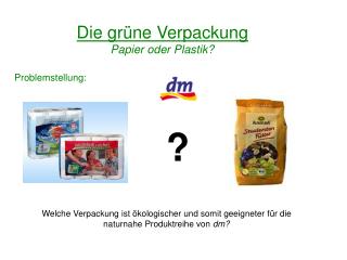 Die grüne Verpackung