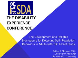 The disability experience conference