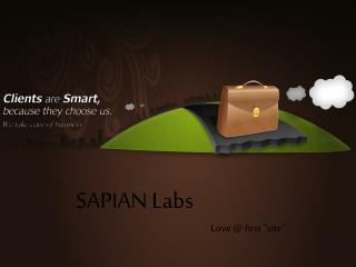 SAPIAN Labs Love @ first “site”