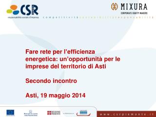 Fare rete per l’efficienza energetica: un’opportunità per le imprese del territorio di Asti