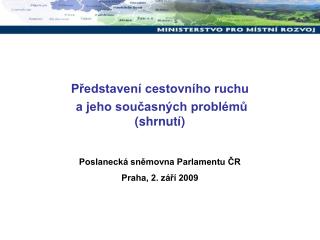 Představení cestovního ruchu a jeho současných problémů (shrnutí)