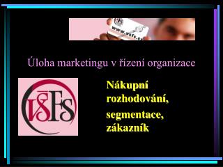 Úloha marketingu v řízení organizace