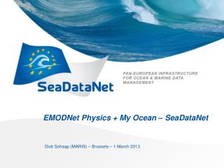 EMODNet Physics + My Ocean – SeaDataNet