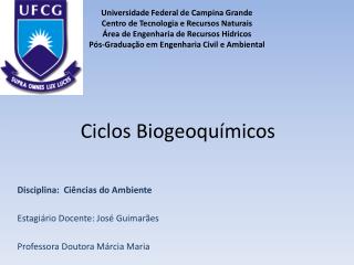 Ciclos Biogeoquímicos