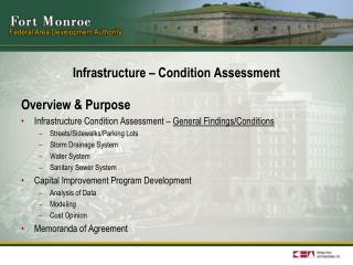 Infrastructure – Condition Assessment