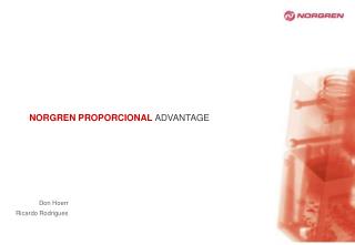 NORGREN PROPORCIONAL ADVANTAGE