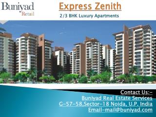 Express Zenith in Sector 77 Noida by Express Group