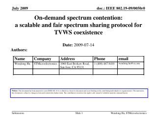 On-demand spectrum contention: a scalable and fair spectrum sharing protocol for TVWS coexistence