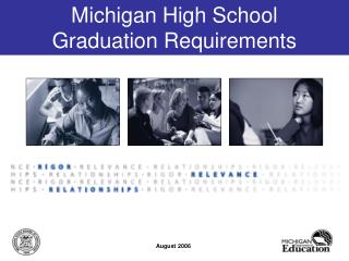 Michigan High School Graduation Requirements