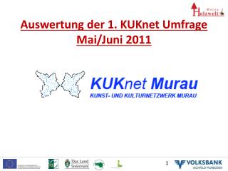 Auswertung der 1. KUKnet Umfrage Mai/Juni 2011