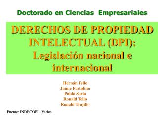 Doctorado en Ciencias Empresariales