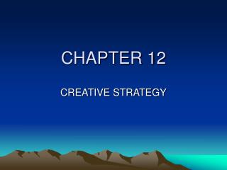 CHAPTER 12