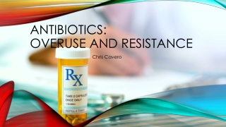 Antibiotics: Overuse and Resistance