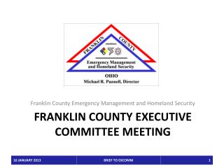 Franklin County Executive Committee MEETING