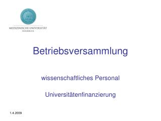 Betriebsversammlung