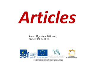 Articles