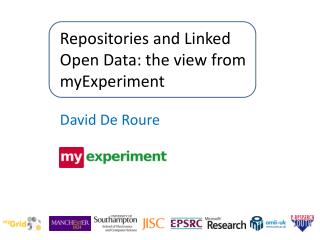 Repositories and Linked Open Data: the view from myExperiment