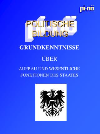 POLITISCHE BILDUNG