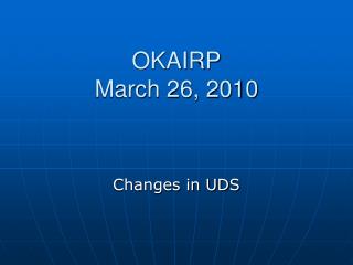 OKAIRP March 26, 2010