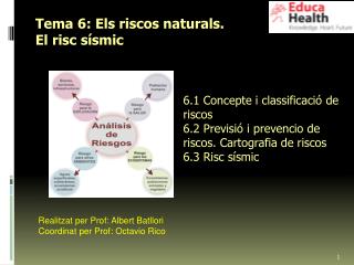 Tema 6: Els riscos naturals. El risc sísmic