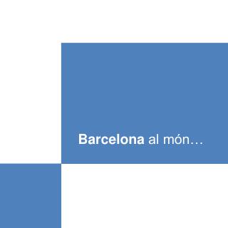 Barcelona al món…