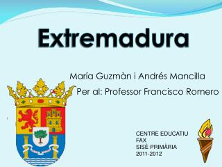 CENTRE EDUCATIU FAX SISÈ PRIMÀRIA 2011-2012