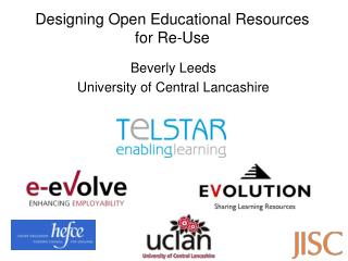 Designing Open Educational Resources for Re-Use