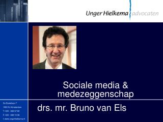 Sociale media &amp; medezeggenschap