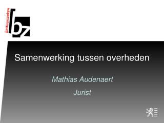 Samenwerking tussen overheden