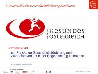 6. Österreichische Gesundheitsförderungskonferenz