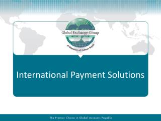 International Payment Solutions